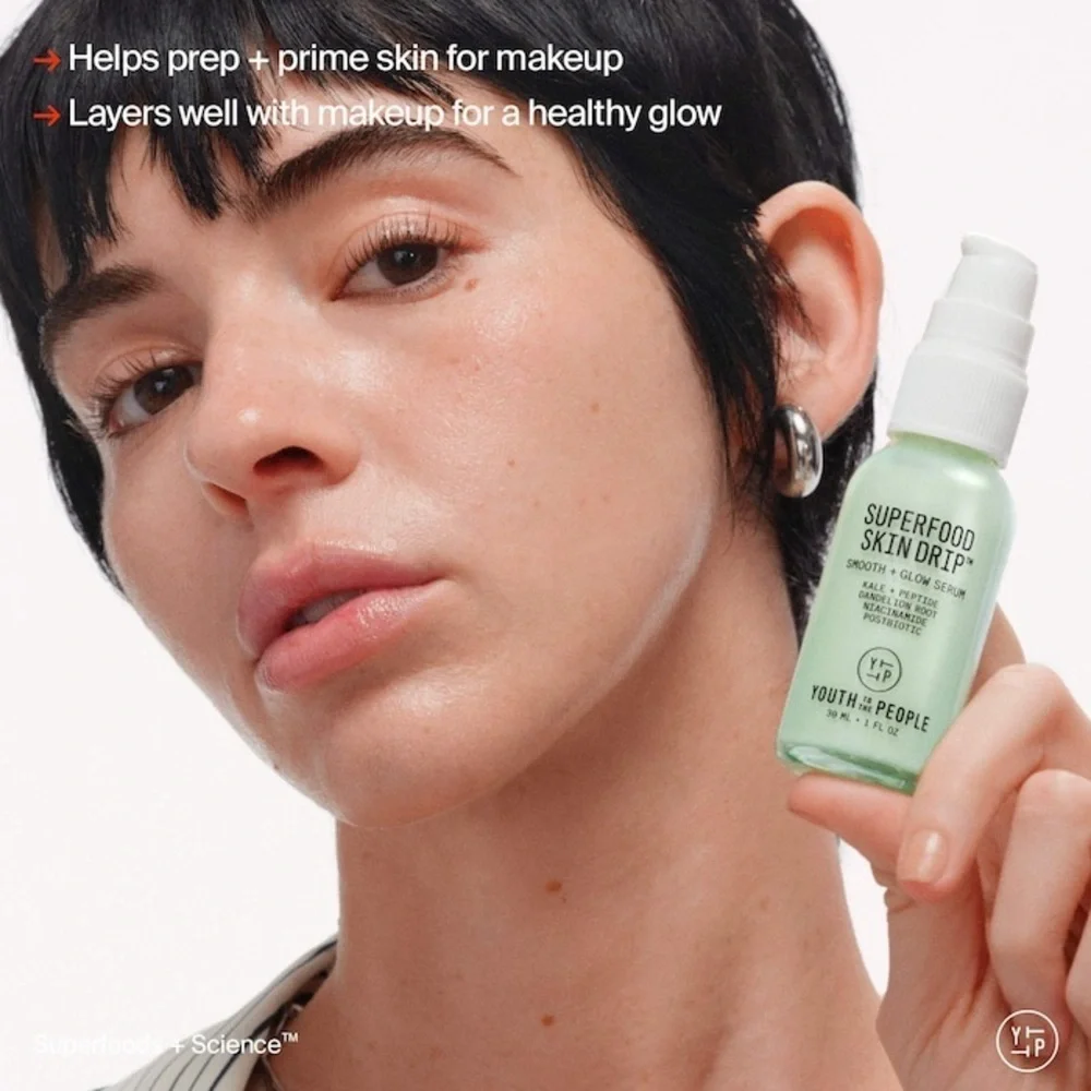 ✨ Youth To The People Superfood Skin Drip Smooth + Glow Serum – 30 mL